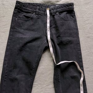 Slim Straight Black Jean